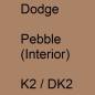 Preview: Dodge, Pebble (Interior), K2 / DK2.